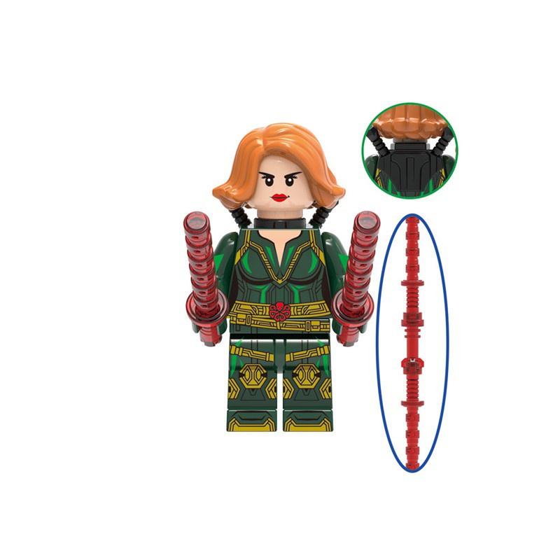 

Новые минифигурки Черной Вдовы, игрушки-строительные блоки супергероев 244#