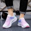 WTEMPO Summer Sneakers Neutral Mesh Breathable Sport Shoes Men's Slip Resistant Casual Shoes Women's Air Cushion Shock Absorbing Running Shoes