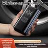 Wireless Portable Air Compressor 150PSI Electric Tire Inflator with LED Light Digital LCD Display for Car Bicycle Fast Air Pump