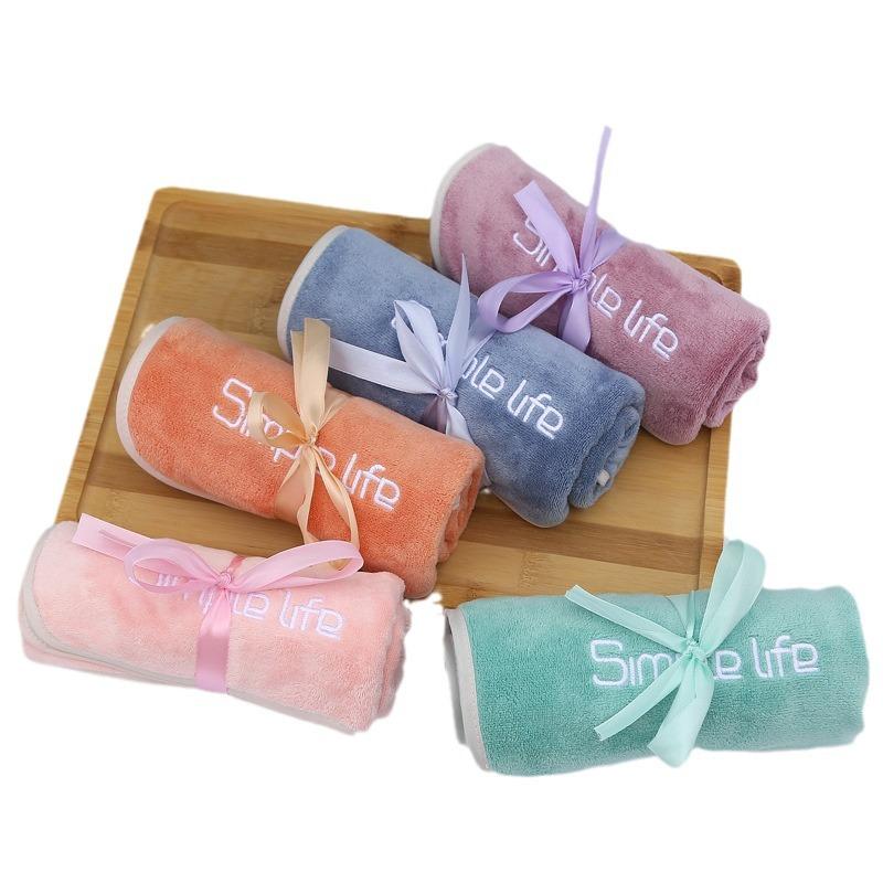 Microfiber Towel New Moisture-wicking Wash Face Towel Couple Multi-color Optional Gift Idea Towel Durable Durable