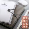 A4 Metal Clip Loose-leaf Book B5 Notebook Can Be Split Iron Ring Book Handbook Pp Shell