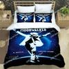 3D Print Michael Jackson Bedding Set Duvet Cover Comforter Bed Set Quilt Cover Pillowcase King Queen Twin Size