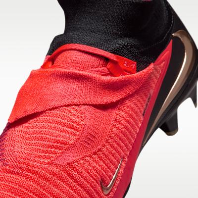 Men's Sneakers Nike Phantom 6 High Elite FG 'Bright Crimson Black'
