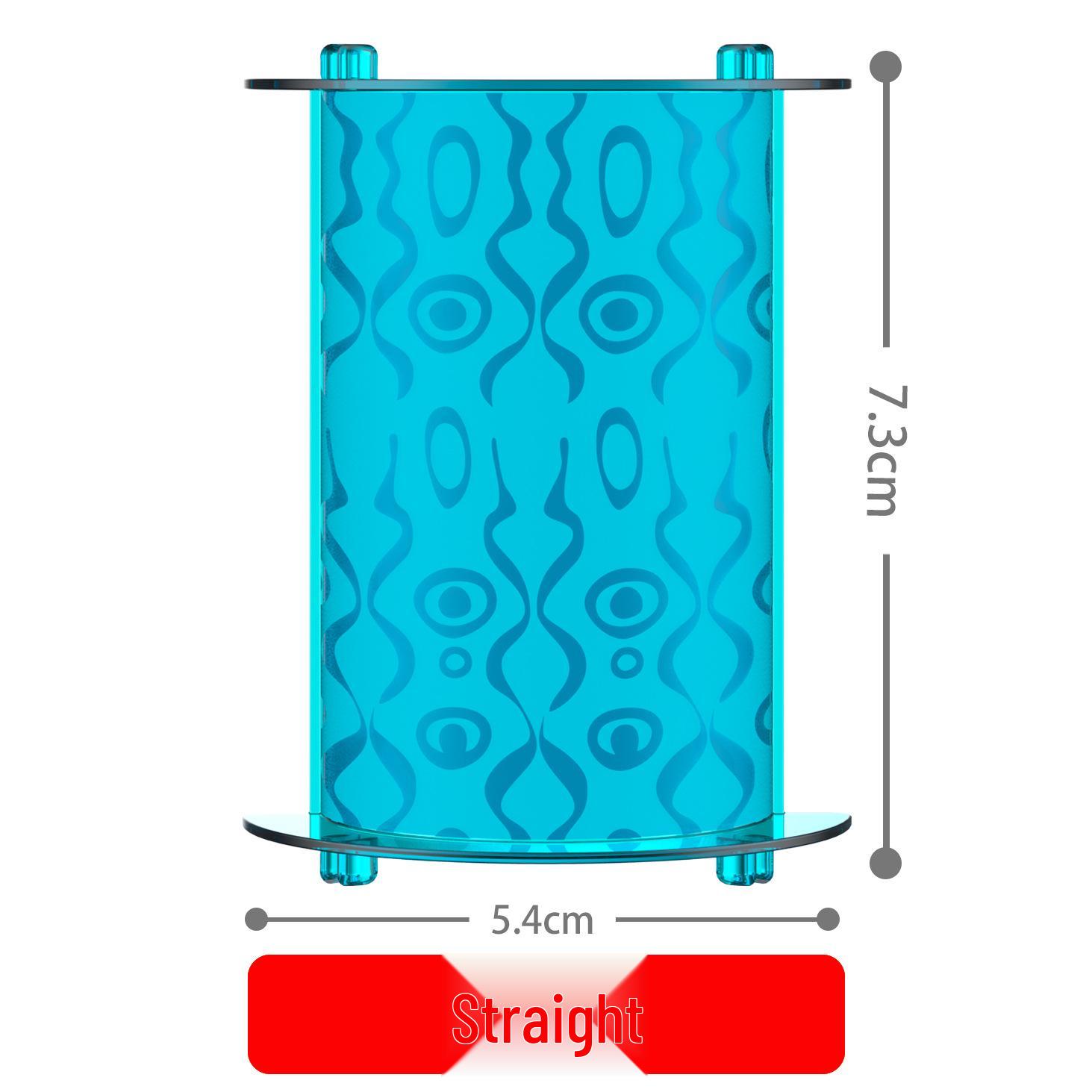 

Large Stained Glass Magnetic Tile Building Blocks Set - Strong Magnets, Loose Refill Pieces for Kids Educational Play