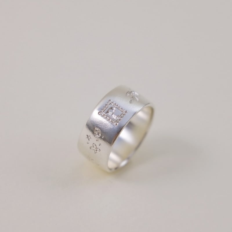 Pinaf Bold Olive Drawing Ring