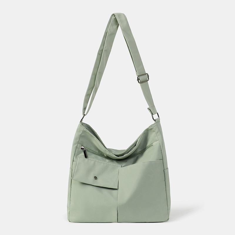 

Premium Sense Large Capacity Tote Bag Women S Fashion Versatile Shoulder Messenger Bag Commuter Leisure Big Bag Tide зелений