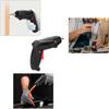 47 Pieces 3.6V Electric Screwdriver Set 1800mAh Battery Powered Portable Cordless Power Screwdriver