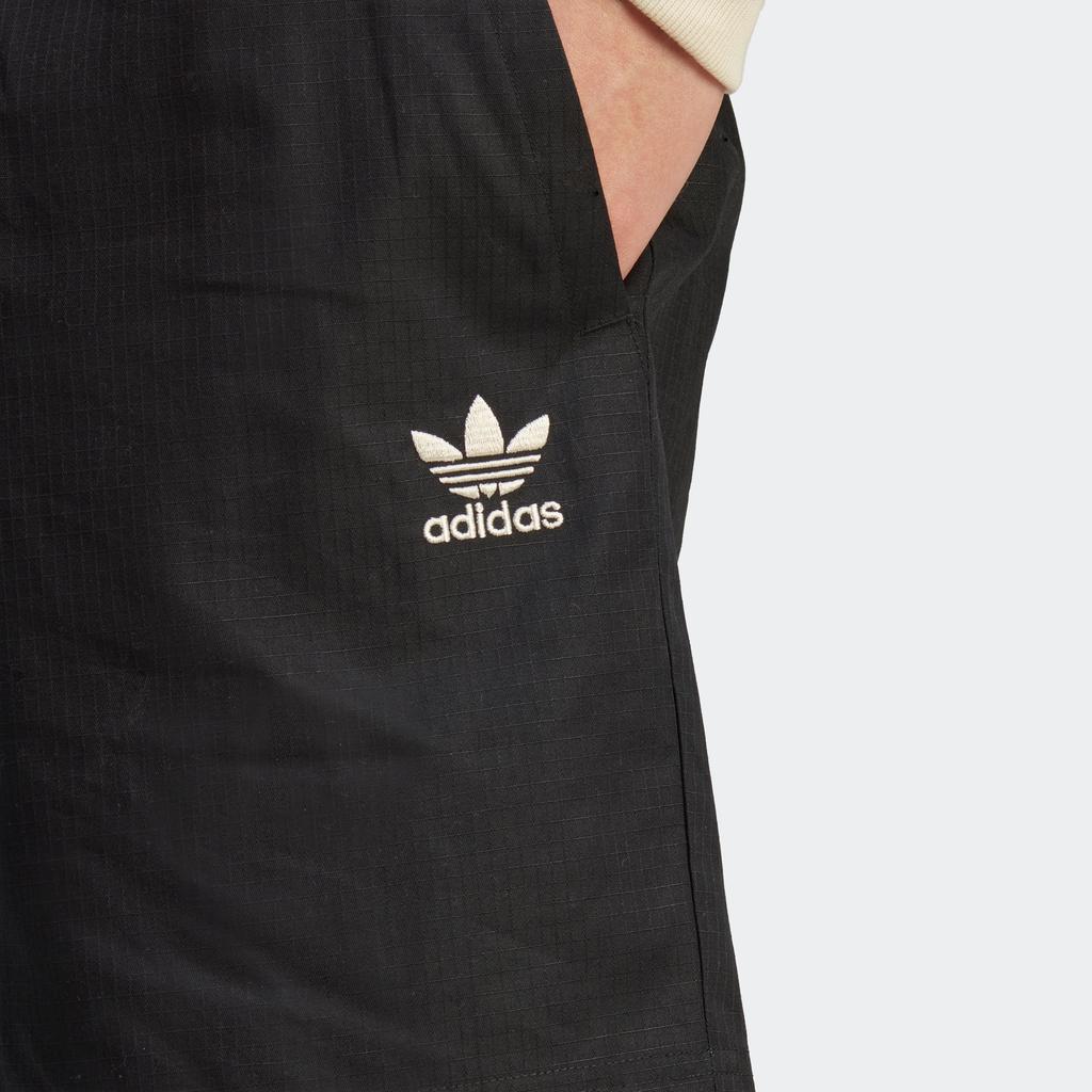 Adidas Originals Trefoil Enjoy Cotton Shorts Pure Logo Regular Fit Sports Shorts Men Bottoms Black IT8177