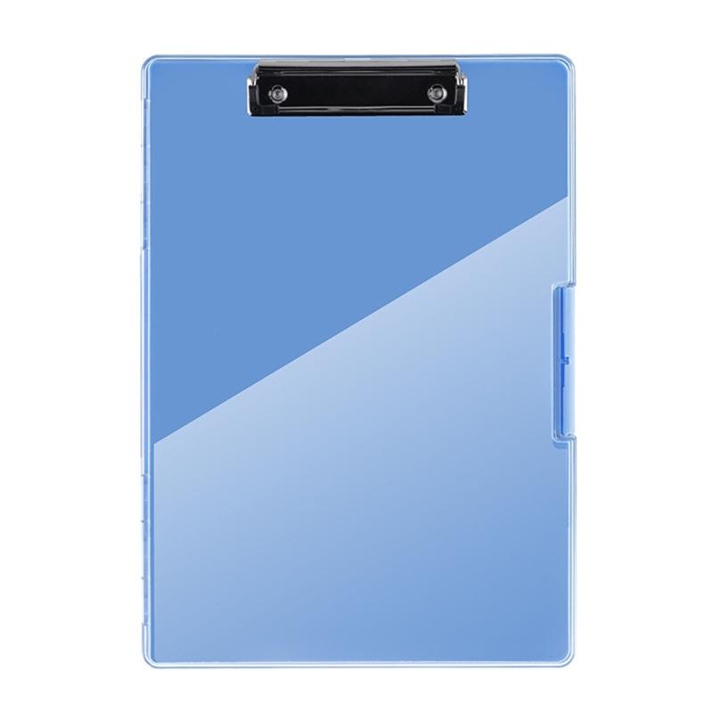 Clipboard with Double Layer File Case Portable Document Organiser Water Resistant File Storage Case for Office School