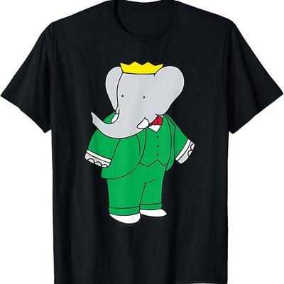 Babar The Elephant Plush Essential Kids And Adults T Shirt
