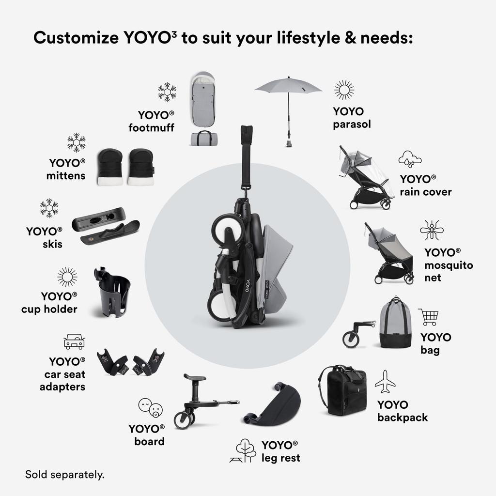 Stokke YOYO W45cm X H75cm X 646510 Bag, Stone, D45cm,