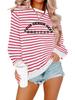 Custom DIY Pattern Long Sleeve Women's Sweatshirt