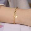 LIKGREAT Classic Crescent Triple Moon Goddess Bracelets Stainless Steel Wicca Hecate Fertility Amulet Jewelry Lucky Women Gifts