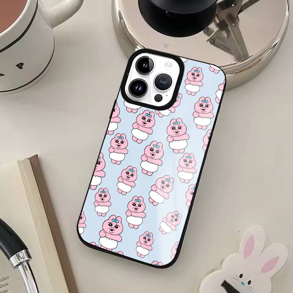 Cartoon O-Opanchu Usagi Phone Case For iPhone17,16,15,14,13,12,11 Plus,Pro Max Magnetic For Magsafe Wireless Charging