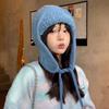 Fashion Teddy Fleece Winter Hat Thickened Warm Bonnet Caps Windproof Ear Protection Beanies Cap Women