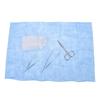 1 Set Debridement Suturing Disinfection Wound Care Tool Kits New Sterile Disposable Dressing Replacement Tool Kit