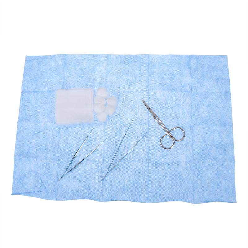 1 Set Debridement Suturing Disinfection Wound Care Tool Kits New Sterile Disposable Dressing Replacement Tool Kit