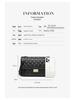 2025 Women's Quilted Star Embroidered Casual Bag