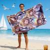 M-My Dress-Up Darling Kitagawa Marin Anime Microfiber Beach Towel Quick Dry Super Absorbent Sand Free Soft Oversized Bath Towels