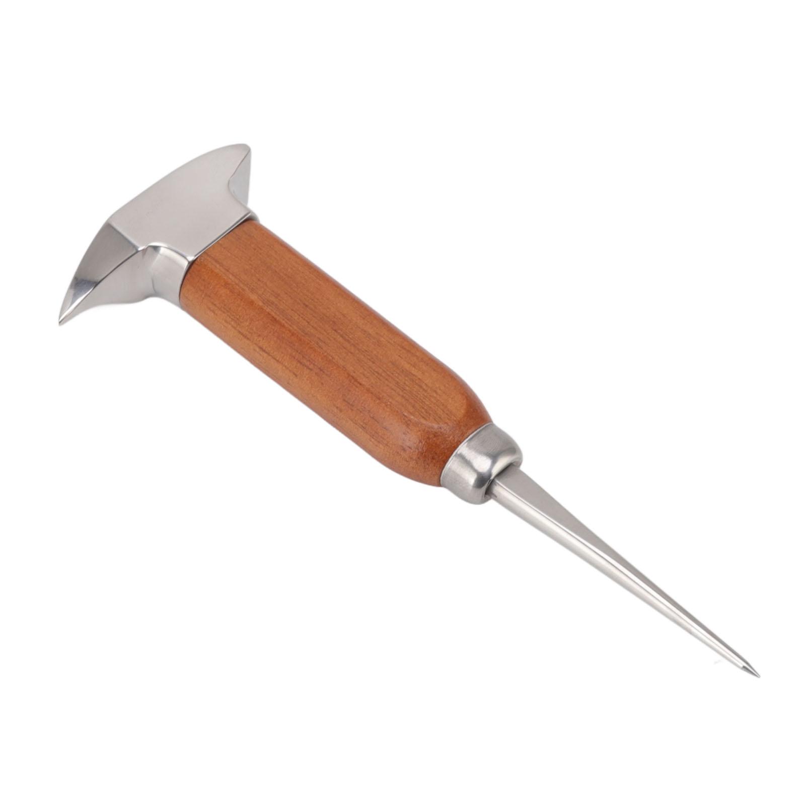 

304 нержавеющая сталь ледоруб деревянная ручка ледоруб ручной инструмент для удаления льда для домашнего использования