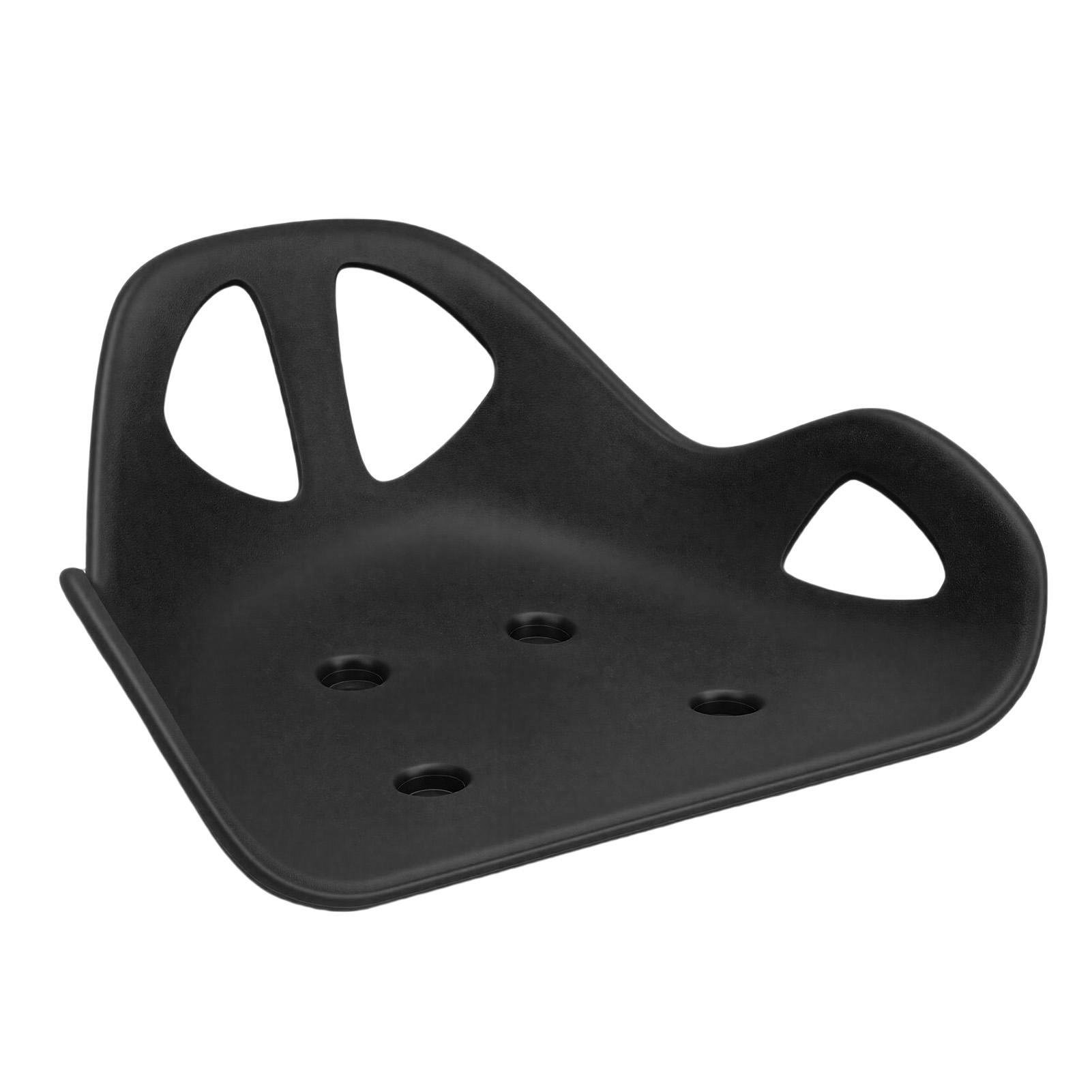 

Go Kart Seat Comfortable Ergonomic Seat Backrest Saddle for Drift Cars Balance Cars Electric Scooter Drift Trike Black чёрный