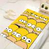1Pc Simpsons Family Portrait Rug, Office Carpet Indoor Outdoor Doormat, Non-Slip, Comfortable, Living, Christmas Halloween,  Xmas Gift L1434