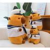 Adorable Yellow Capybara Plush Toy Perfect Cartoon Animal Pillow For Kids