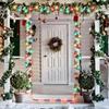 5M LED Metallic Tinsel Garland - Premium Thick Christmas Tree Hanging Decor with Battery-Operated Lights for Home/Party Decor