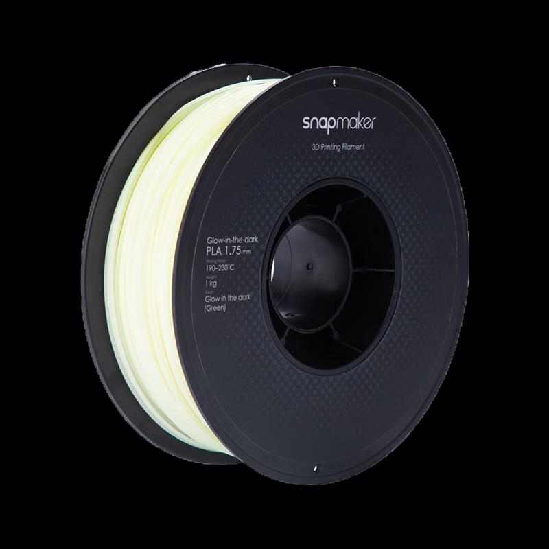 Snapmaker Glow-in-the-Dark PLA 3D Printer Filament