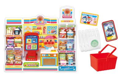SEGA FAVE Anpanman Lots of Chatter Anpanman Convenience Store Self-checkout Food!