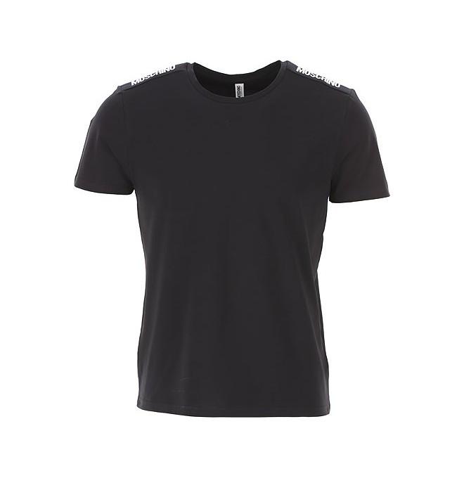 SuperMerchantEU Moschino luxe heren t-shirt zwart - Maat: XL