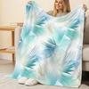 Printed Flannel Blanket Soft, Skin-Friendly & Warm Cozy Throw, Perfect for Home Lounge, Halloween & Christmas Holiday Decor