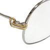 Very Good Cartier Glasses Trinity Two Bridges Silver Mens Used