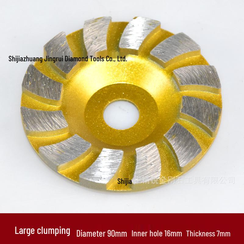 Diamond Stone Grinding Disc for Concrete Floors - Bowl Shape 80-230mm