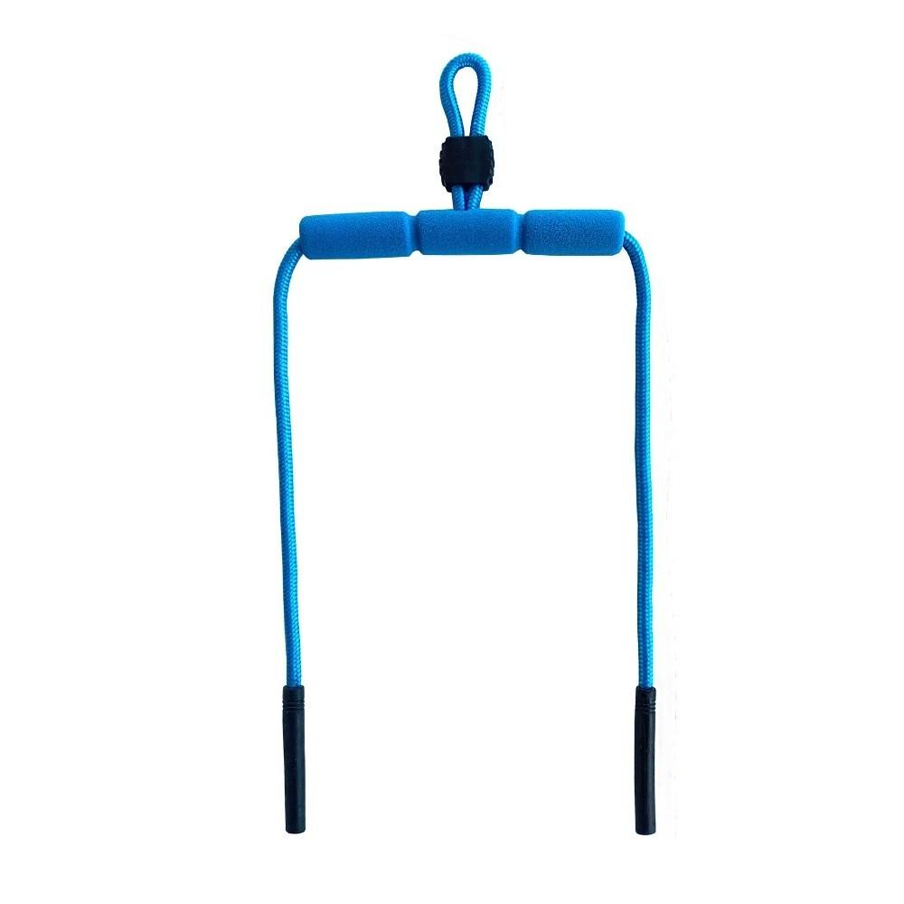 1PC Adjustable Length Floating Glasses Strap Foam Floatable Design Non-slip Eyewear Retainer Lanyard Polyester Foam Durable синий
