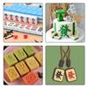 Molde de silicona Mahjong Epoxy Mold Manual DIY Mahjong Mold Set