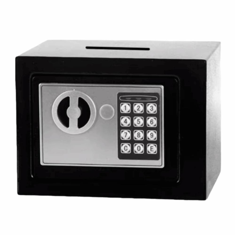 Anti-Theft Piggy Bank Password Lock Compact Combination Lock Security Box Household with Coin Slot Small Digital Safe Box
