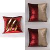 Glitter Pillowcase With Sequins Cotton And Suede For Sofa Bed Decor