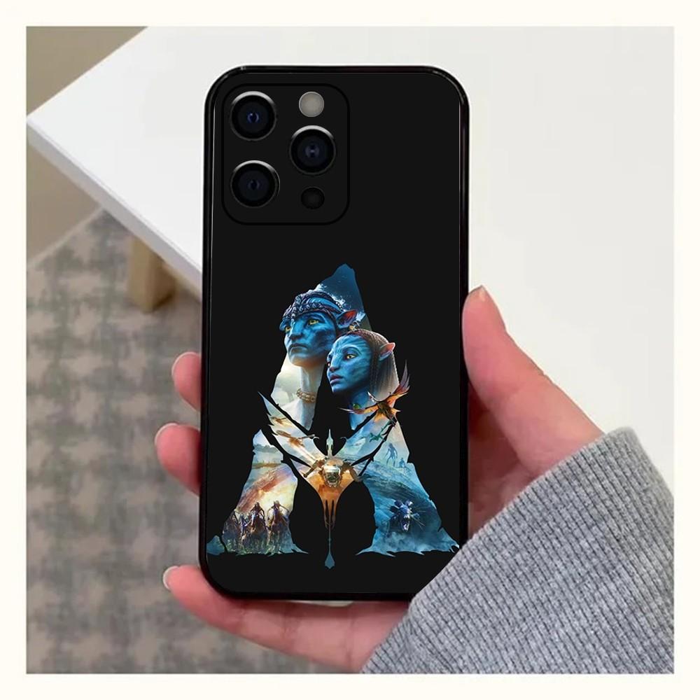 Film A-Avatar 2 Phone Case For Apple iPhone 15,14,13,12,11,Pro,X,XS,Max,XR,Plus,Mini Soft Black Cover
