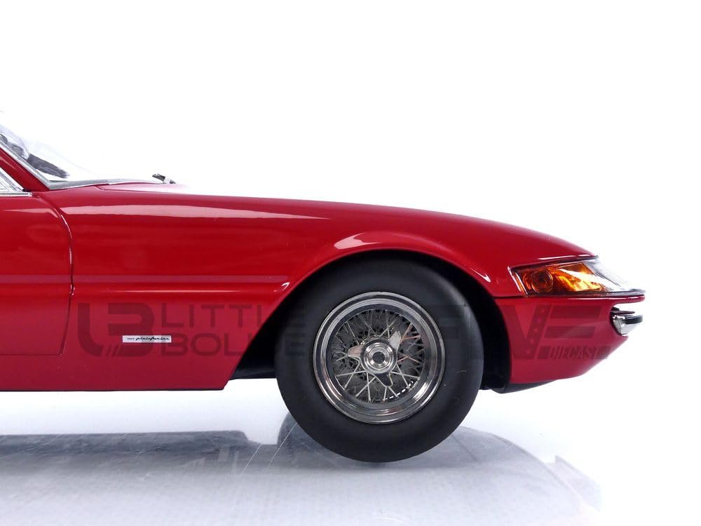 Scale Ferrari 365 GTB Spider Open 1969 Red 1/18 (KKDC180611)