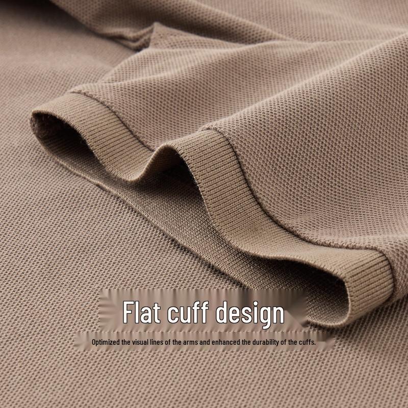 FIRS Men's 100% Cotton Mercerized Short-Sleeve Polo Shirt
