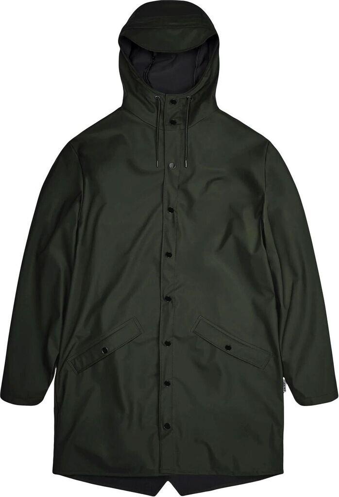 Куртка Rains Unisex Long Jacket (12020) (12020-03) зеленая