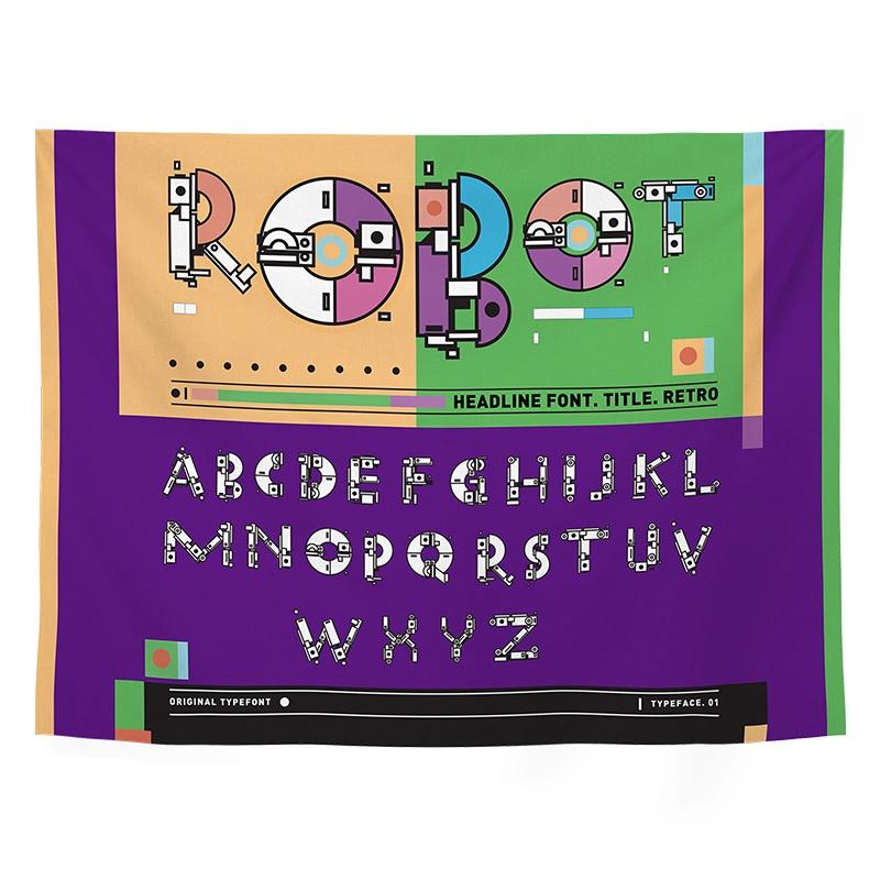 Wandteppich Hänge Stoff Cartoon Animation Hintergrund Netz Rot Zimmer Schlafzimmer Nachttisch Dekoration