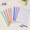 Kantoor Bestand Organizer 8 Stuks A4 A5 B6 A8 Ringband Zakjes, 6/11 Gat Transparant Plastic Ritssluiting Zakje Documenten Organizer, Losbladig Map Inzet
