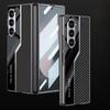 Case For Samsung Galaxy Z Fold 7 Luxury Business Leather Grain Plating360° Full Coverage Cover For Galaxy Fold7 Shockproof