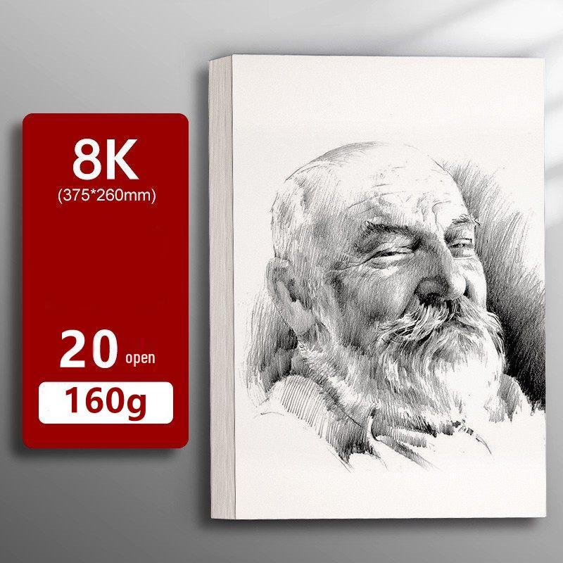 Thickened Square Oil Pastel Paper: Children's Doodle & Drawing Set