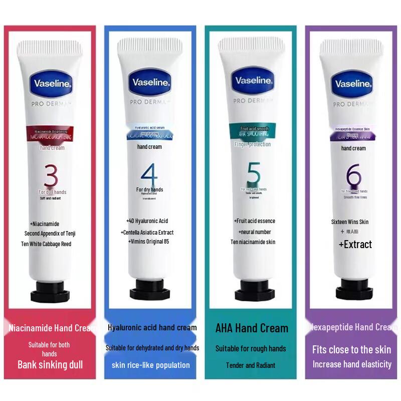 Vaseline No. 4 Hyaluronic Acid Moisturizing Hand Cream