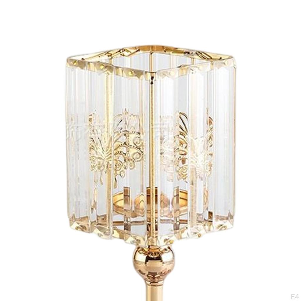 Candle Holder Tea Light Candlestick Romantic Votive Stand for Holiday Decor