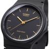 Casio Analog Watch Unisex Black Gold Mq 24 1el