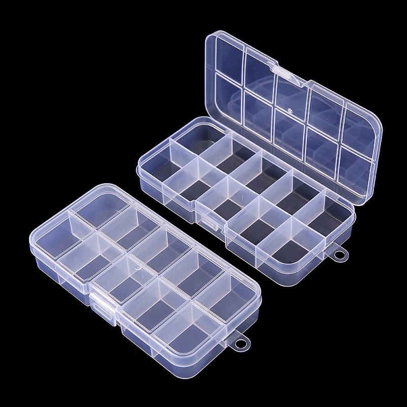 10-Grid/16-Grid/25-Grid/36-Grid/60-Grid Plastic Bobbin Storage Box for Sewing Machine Threads